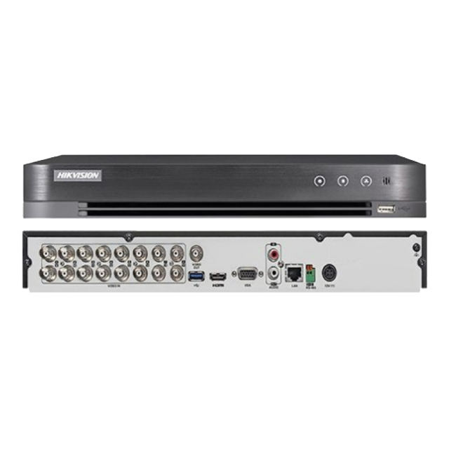 DVR Hikvision 16 Canales (iDS-7216HQHI-M1-FA-C)